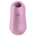 Satisfyer - vibrační stimulátor klitorisu s tlakovými vlnami - fialový, dobíjecí