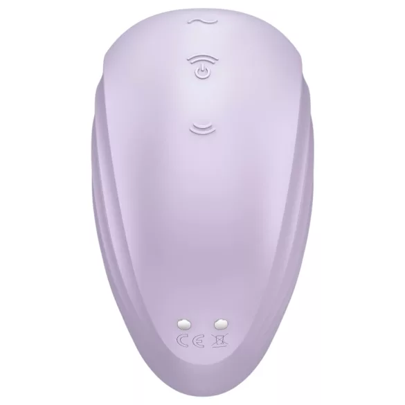 Satisfyer Pearl Diver - vibrátor na klitoris s tlakovými vlnami - fialová