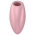 Satisfyer Cutie Heart - akumulátorový vzduchový stimulátor klitorisu (růžový)