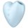 Satisfyer Cutie Heart - akumulátorový stimulátor klitorisu v modré barvě