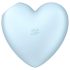 Satisfyer Cutie Heart - akumulátorový stimulátor klitorisu v modré barvě