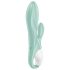 Satisfyer Air Pump Bunny 5 - chytrý nafukovací vibrátor (máta)