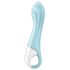 Satisfyer Air Pump Vibrátor 5 - chytrý nafukovací vibrátor (modrý)