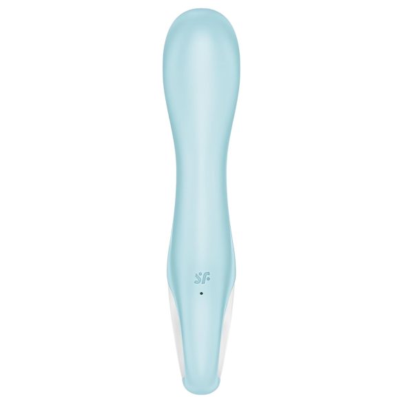 Satisfyer - chytrý nafukovací vibrátor - pumpovatelný - modrý