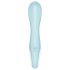 Satisfyer Air Pump Vibrátor 5 - chytrý nafukovací vibrátor (modrý)