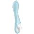 Satisfyer Air Pump Vibrátor 5 - chytrý nafukovací vibrátor (modrý)