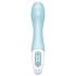 Satisfyer Air Pump Vibrátor 5 - chytrý nafukovací vibrátor (modrý)
