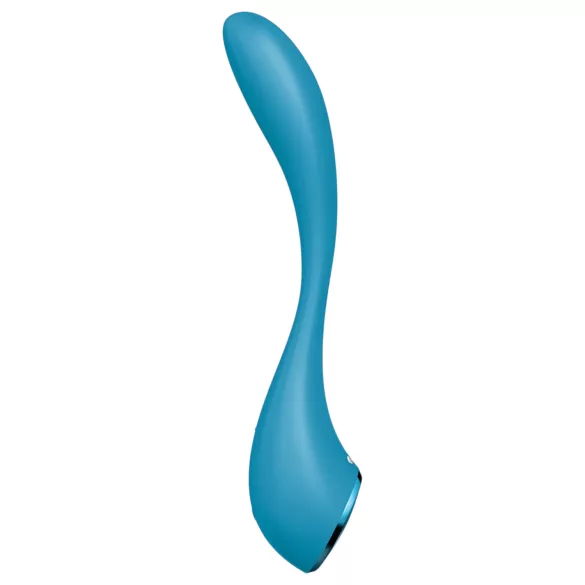 Satisfyer - vibrátor na G-bod - flexibilní, chytrý, zelený