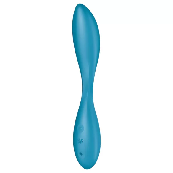 Satisfyer - vibrátor na G-bod - ohebný, dobíjecí, vodotěsný - zelený