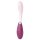 Satisfyer G-Spot Flex 3 - akumulátorový G-bod vibrátor (růžovo-červený)