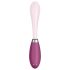 Satisfyer G-Spot Flex 3 - akumulátorový G-bod vibrátor (růžovo-červený)