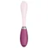Satisfyer - vibrátor na G bod - flexibilní, dobíjecí - růžovo-červený