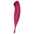 Satisfyer Twirling Pro - chytrý 2v1 vibrátor na klitoris (červený)