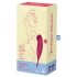 Satisfyer Twirling Pro - chytrý 2v1 vibrátor na klitoris (červený)