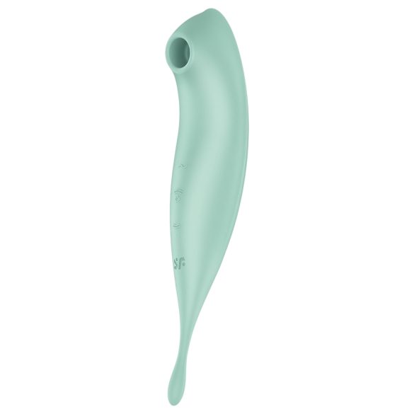 Satisfyer Twirling Pro – chytrý 2v1 klitorální vibrátor (máta)