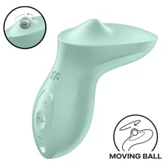   Satisfyer Exciterrr - vibrátor na klitoris s rotujícími kuličkami - zelený