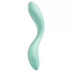   Satisfyer Rrrolling - vibrátor na G-bod s pohyblivou kuličkou - mentolová