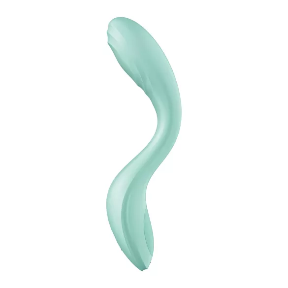 Satisfyer Rrrolling - vibrátor na G-bod s pohyblivou kuličkou - mentolová