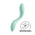 Satisfyer Rrrolling - vibrátor na G-bod s pohyblivou kuličkou - mentolová