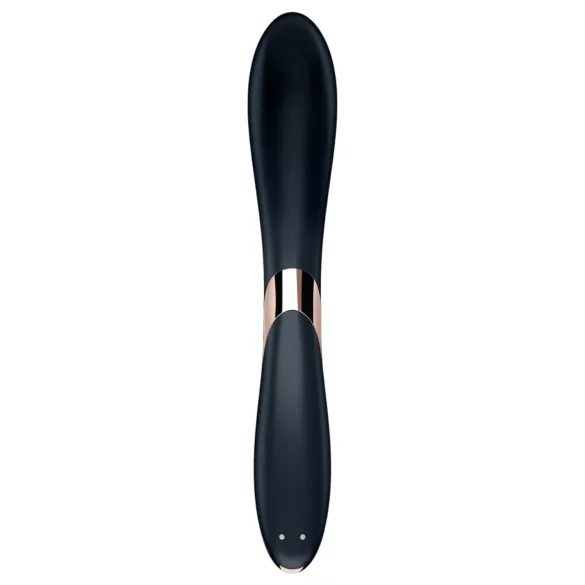 Satisfyer Rrrolling - vibrátor na G-bod s pohyblivými kuličkami - černý