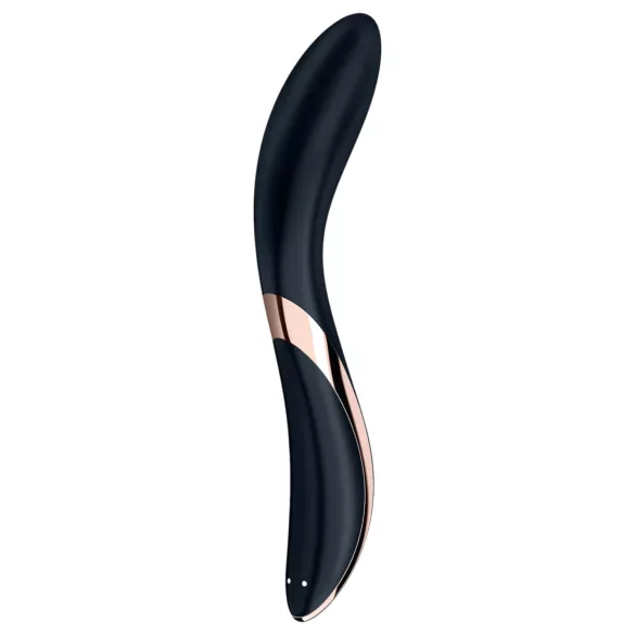 Satisfyer Rrrolling - vibrátor na G-bod s pohyblivými kuličkami - černý