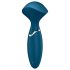 Satisfyer Mini Wand-er - vodotěsný masážní vibrátor (modrý)