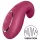Satisfyer Dipping Delight - vibrační stimulátor klitorisu - akumulátor - červený