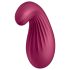 Satisfyer Dipping Delight - akumulátorový klitorální vibrátor (červený)