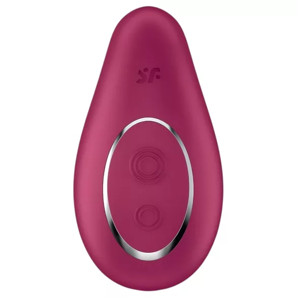 Satisfyer Dipping Delight - vibrační stimulátor klitorisu - akumulátor - červený