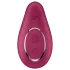 Satisfyer Dipping Delight - vibrační stimulátor klitorisu - akumulátor - červený