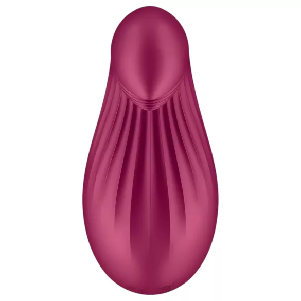 Satisfyer Dipping Delight - vibrační stimulátor klitorisu - akumulátor - červený