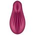 Satisfyer Dipping Delight - akumulátorový klitorální vibrátor (červený)