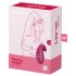 Satisfyer Dipping Delight - akumulátorový klitorální vibrátor (červený)