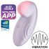 Satisfyer Tropical Tip - chytrý klitorální vibrátor (fialový)
