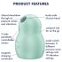 Satisfyer Pro To Go 1 - nabíjecí, pulzní stimulátor klitorisu (mentolový)