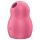 Satisfyer Pro To Go 1 - akumulátorový, tlakový stimulátor klitorisu (červený)