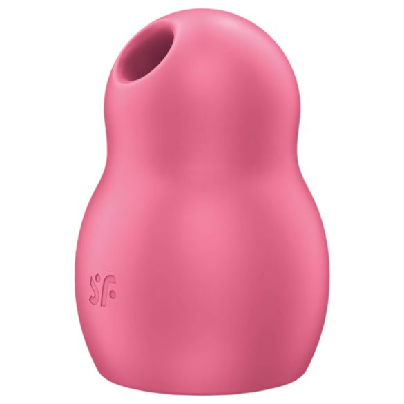 Satisfyer Pro To Go 1 - akumulátorový, tlakový stimulátor klitorisu (červený)