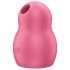 Satisfyer Pro To Go 1 - akumulátorový, tlakový stimulátor klitorisu (červený)