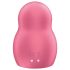 Satisfyer Pro To Go 1 - akumulátorový, tlakový stimulátor klitorisu (červený)