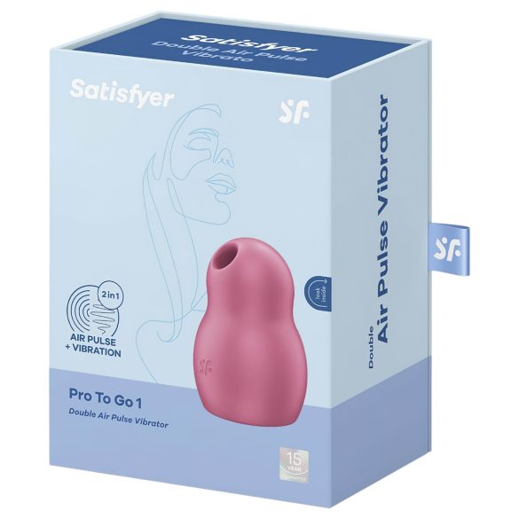 Satisfyer Pro To Go 1 - vibrační stimulátor klitorisu na vlny