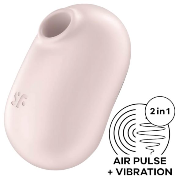 Satisfyer Pro To Go 2 - Vzduchová stimulace klitorisu (béžová)