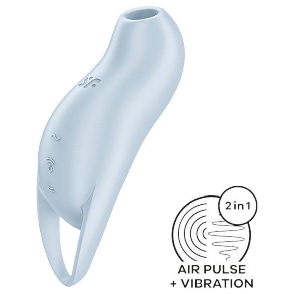 Satisfyer Pocket Pro 1 - Vzduchová stimulace klitorisu (modrá)