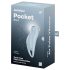 Satisfyer Pocket Pro 1 - Vzduchová stimulace klitorisu (modrá)