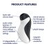 Satisfyer Orca - voděodolný stimulátor s vlnami pro klitoris