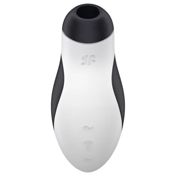 Satisfyer Orca - vodotěsný stimulátor klitorisu s tlakovými vlnami - černo-bílý