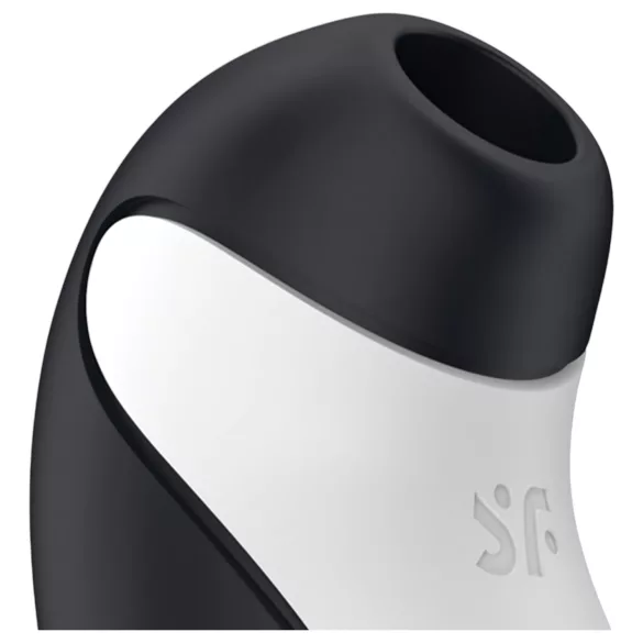 Satisfyer Orca - vodotěsný stimulátor klitorisu s tlakovými vlnami - černo-bílý