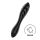 Satisfyer Dazzling Crystal - skleněné dildo s dvěma konci (černé)