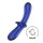 Satisfyer Double Crystal - duální skleněné dildo (modré)