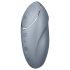 Satisfyer Tap & Climax 1 - 2v1 stimulátor klitorisu (šedý)