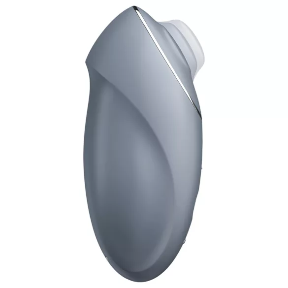 Satisfyer Tap & Climax 1 - 2v1 vibrátor na klitoris - šedý
